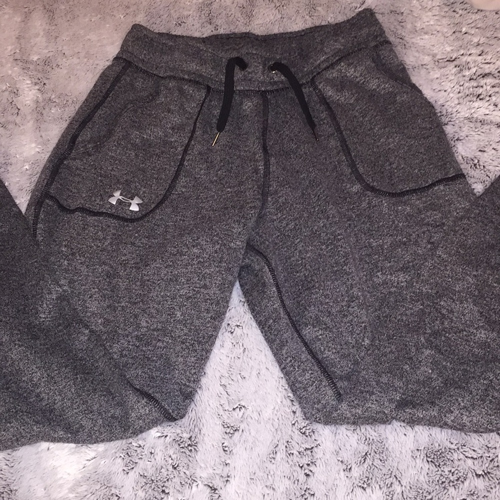 Grey under armour joggers